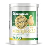 Röhnfried Kükenglück - Preparato per Allevamento (550 g), mangime per Pulcini con vitamine in...