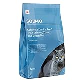 Amazon Brand - Solimo - Complete Dry Cat Food - Salmon, Tuna and Vegetable Mix, 3kg