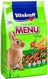 Vitakraft - Menù Premium Vital per Conigli - Con Cereali, Mele e Verdure - 1kg
